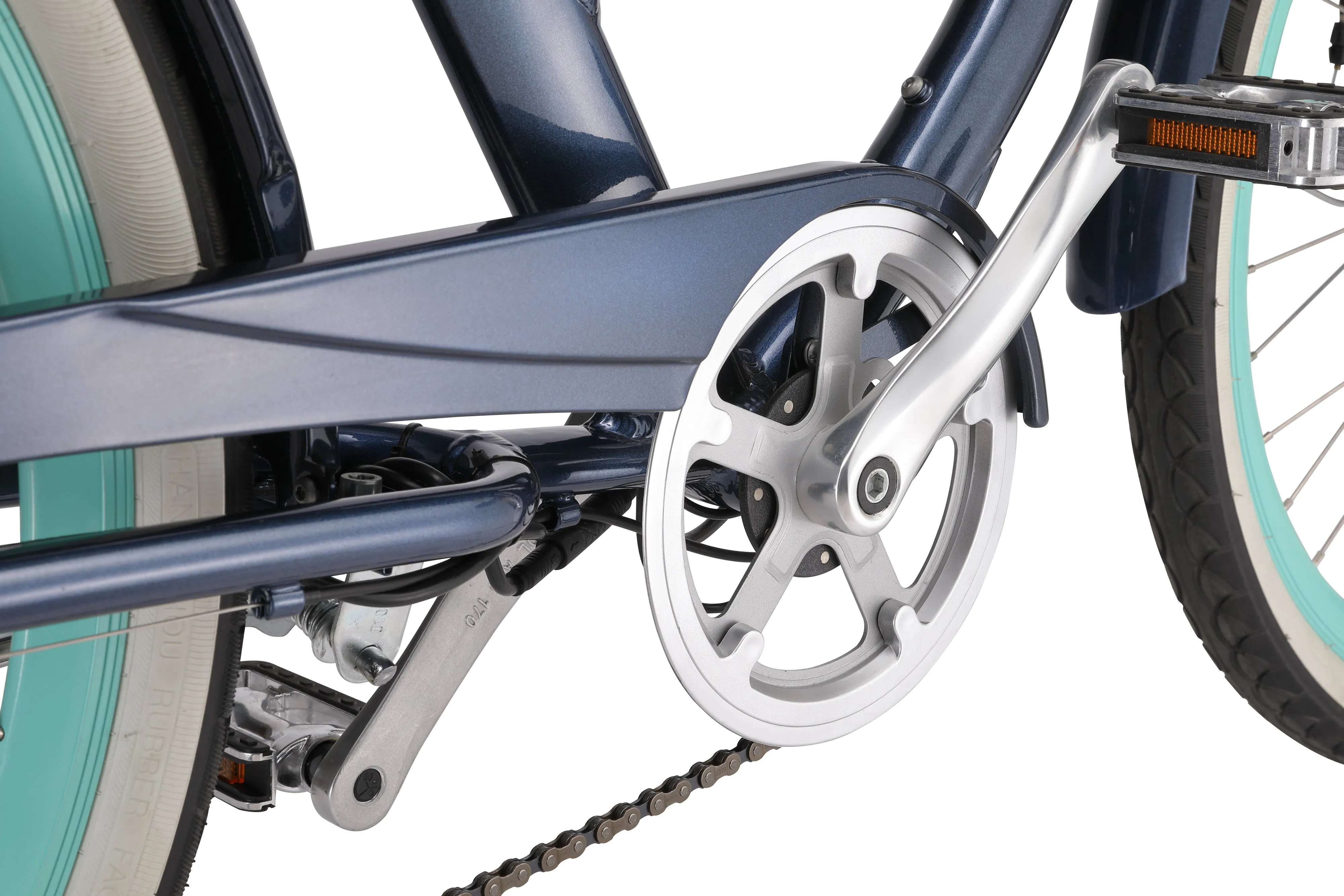 sixthreezero EVRYjourney Women's 26" 500W 7 Speed Electric Hybrid Bicycle