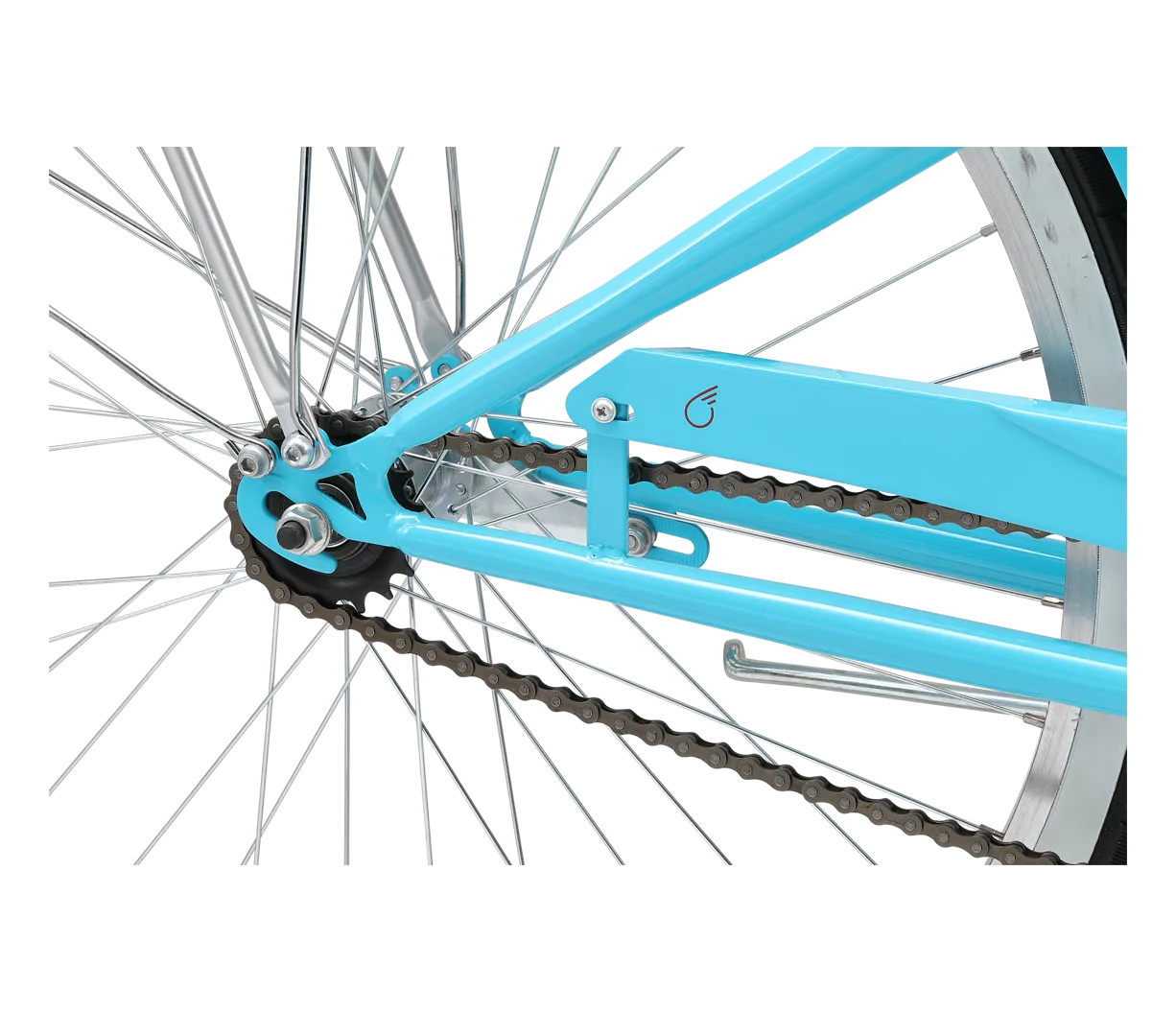 sixthreezero EVRYjourney Women's 26" Single Speed Steel Step-Through Touring Hybrid Bicycle