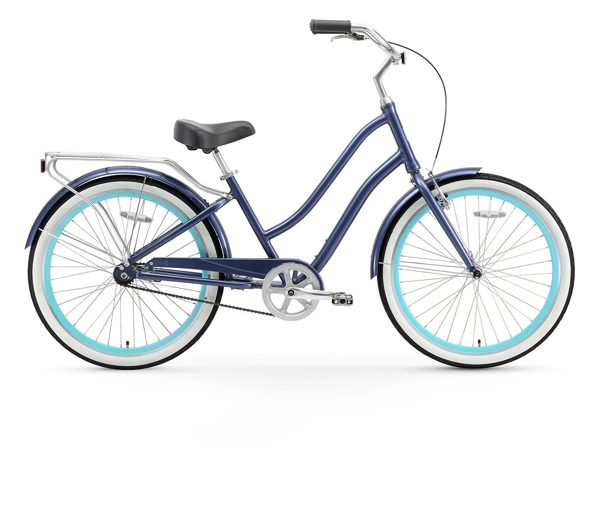 sixthreezero EVRYjourney Women's 26" Single Speed Step-Through Touring Hybrid Bicycle