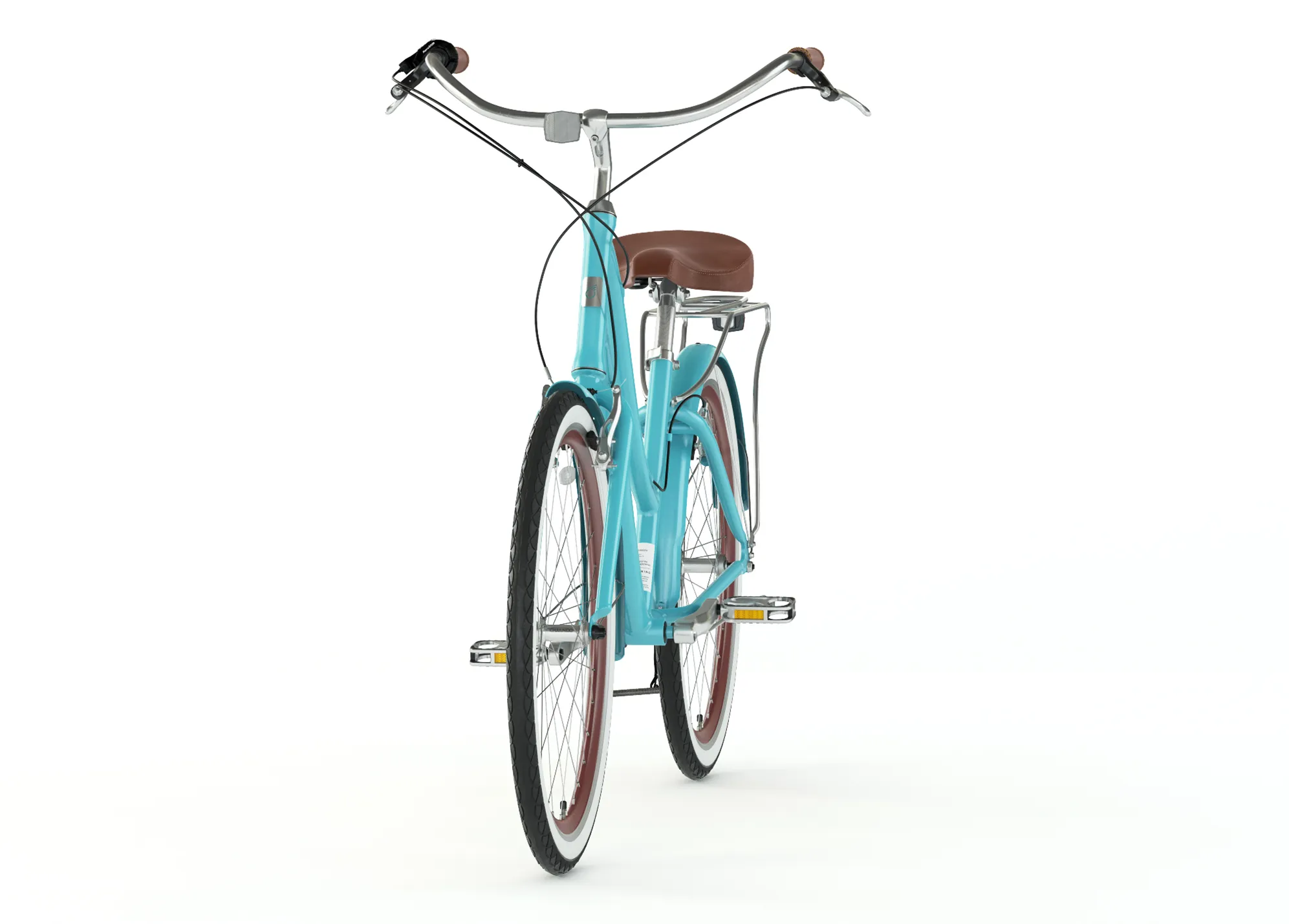 sixthreezero EVRYjourney Women's 26" Single Speed Step-Through Touring Hybrid Bicycle