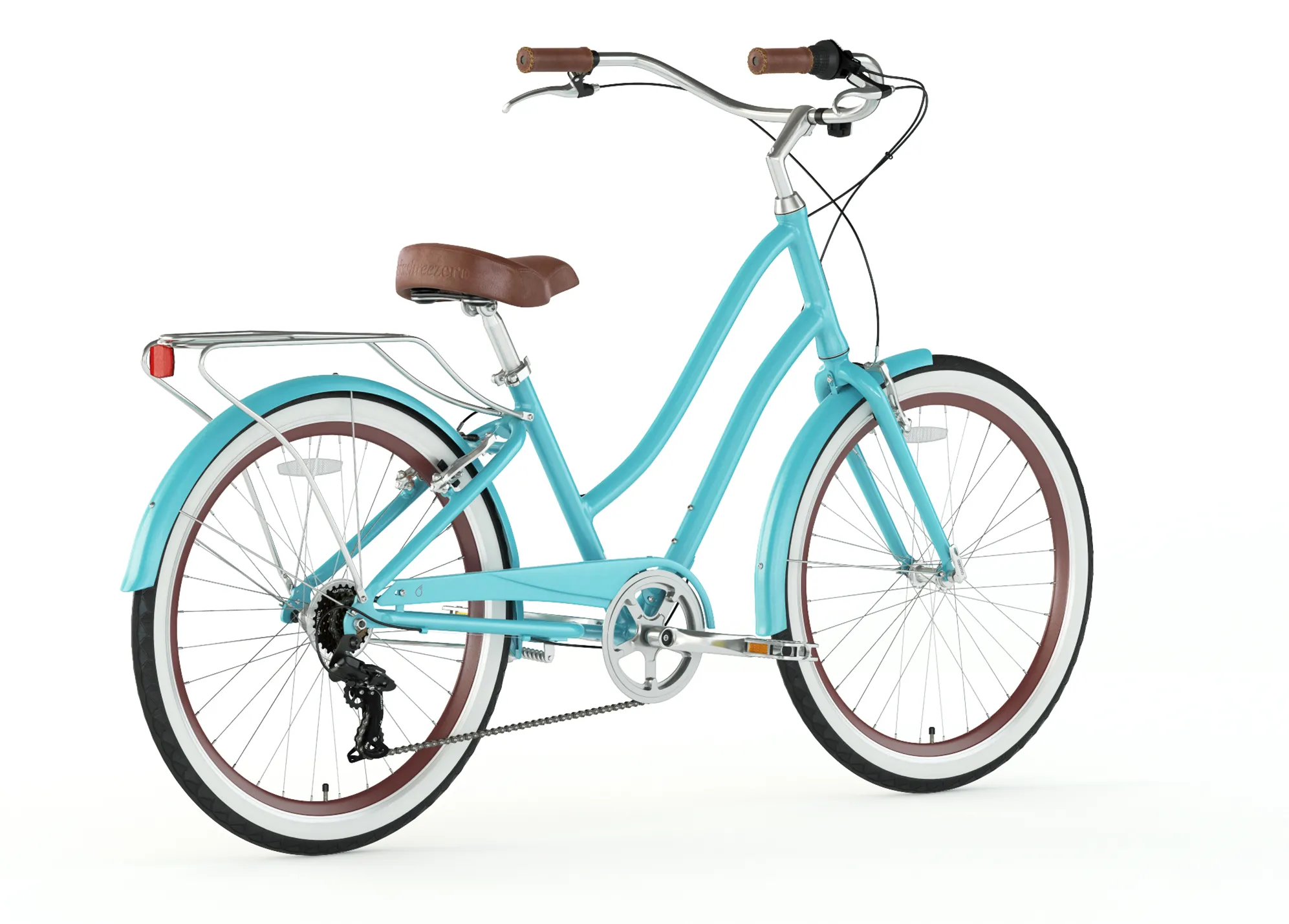 sixthreezero EVRYjourney Women's 26" Single Speed Step-Through Touring Hybrid Bicycle