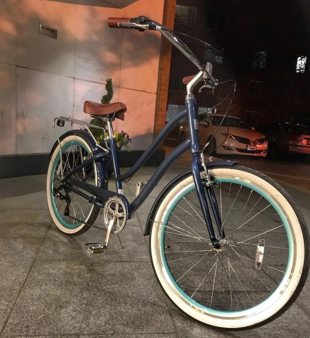 sixthreezero EVRYjourney Women's 26" Single Speed Step-Through Touring Hybrid Bicycle