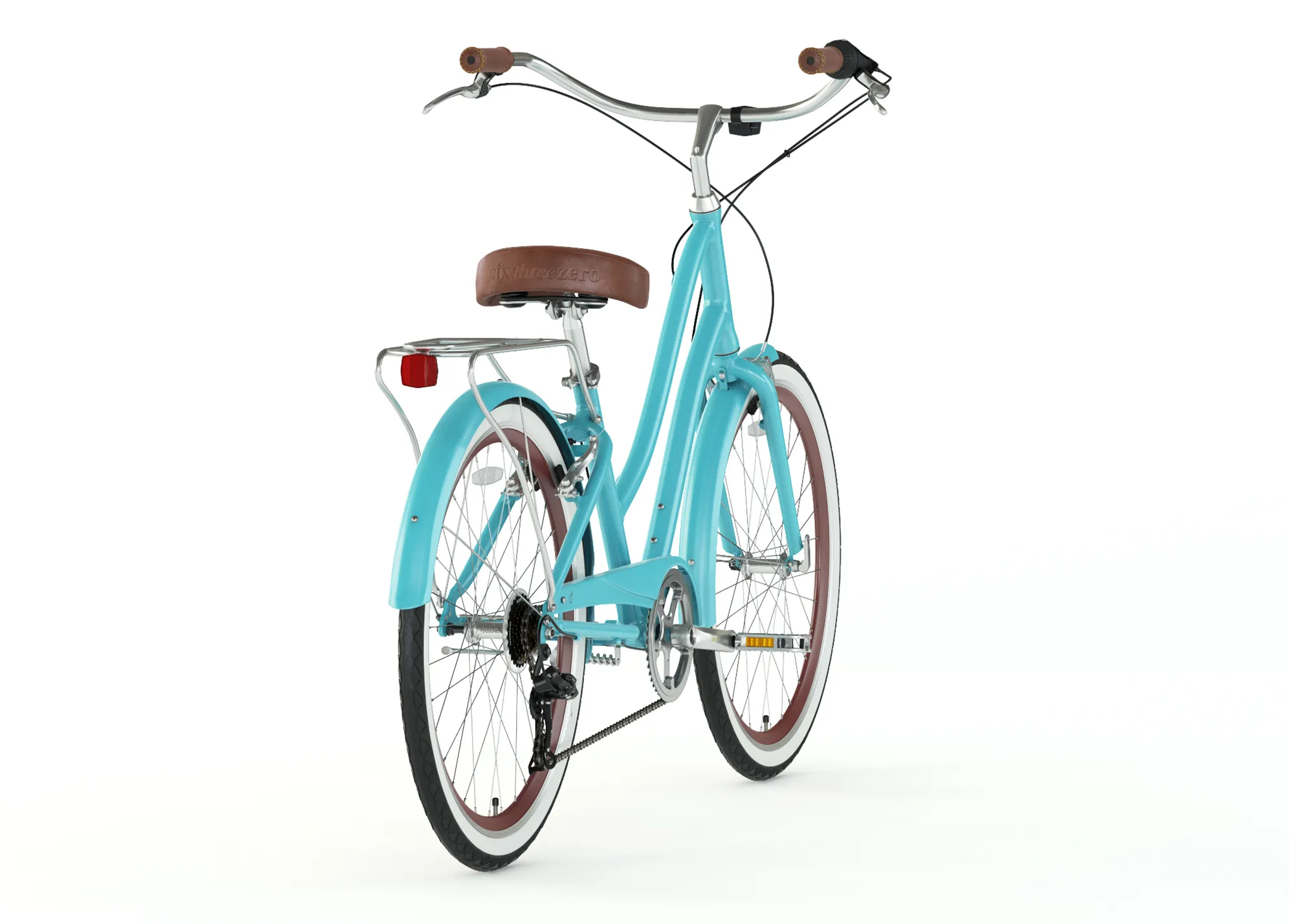 sixthreezero EVRYjourney Women's 26" Single Speed Step-Through Touring Hybrid Bicycle