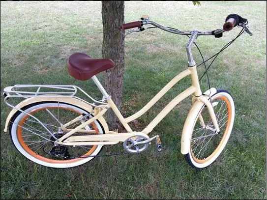 sixthreezero EVRYjourney Women's 26" Single Speed Step-Through Touring Hybrid Bicycle