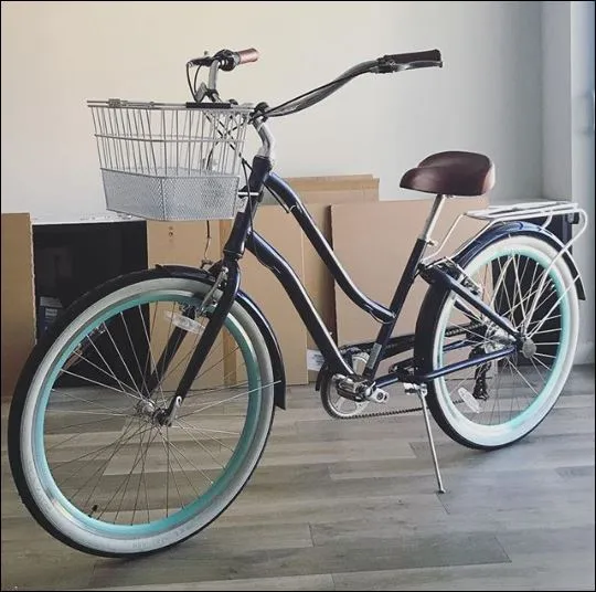 sixthreezero EVRYjourney Women's 26" Single Speed Step-Through Touring Hybrid Bicycle