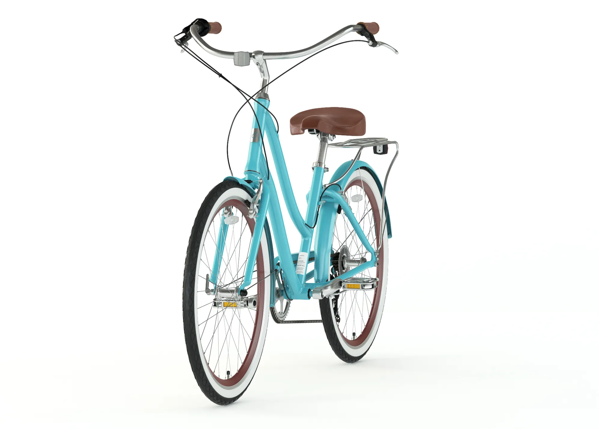 sixthreezero EVRYjourney Women's 26" Single Speed Step-Through Touring Hybrid Bicycle