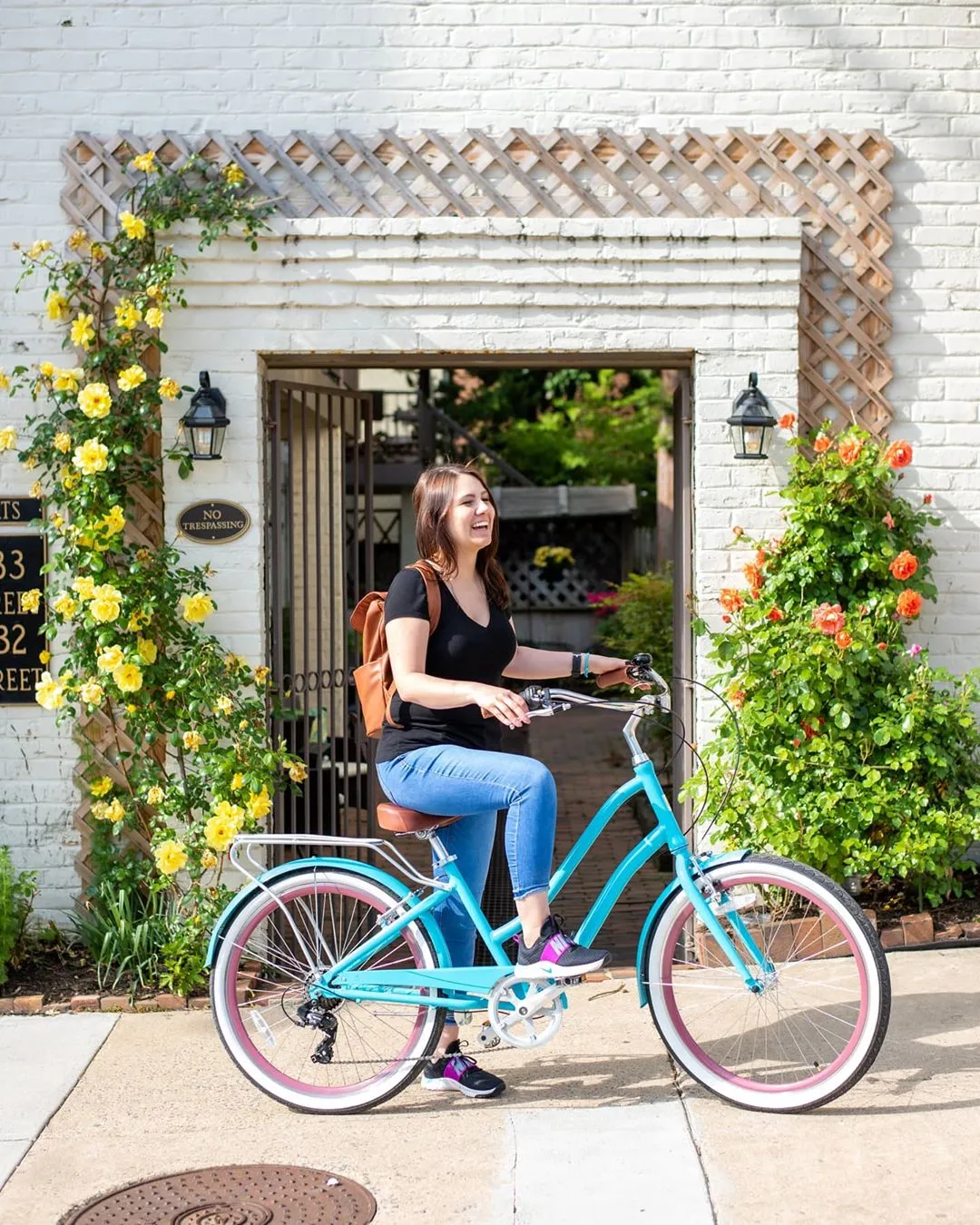 sixthreezero EVRYjourney Women's NEW 26" 500W 7-Speed Step-Through Touring Hybrid Bicycle,