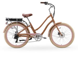 sixthreezero EVRYjourney Women's NEW 26" 500W 7-Speed Step-Through Touring Hybrid Bicycle,