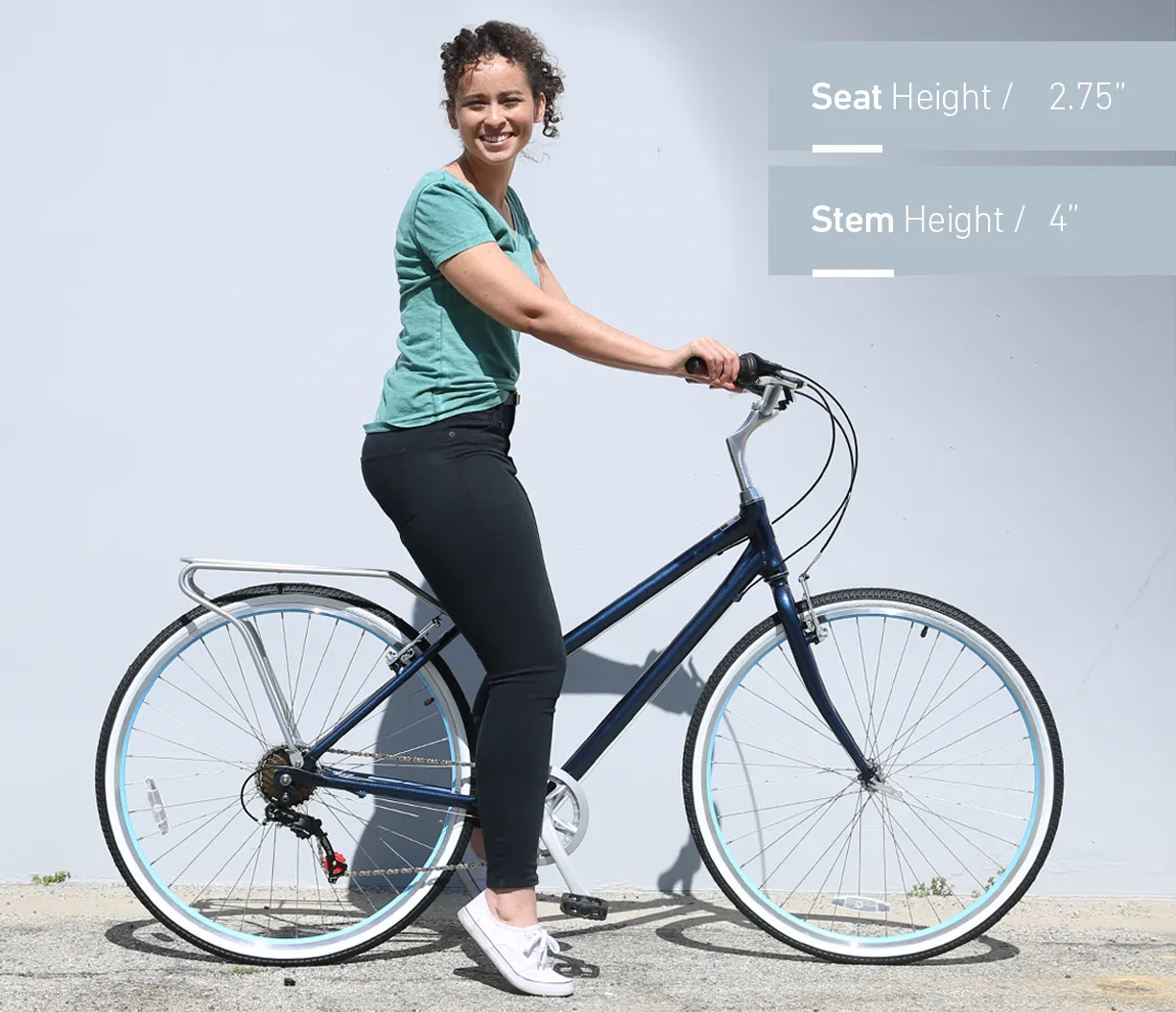sixthreezero Explore Your Range Women's 3 Speed Commuter Hybrid Bike