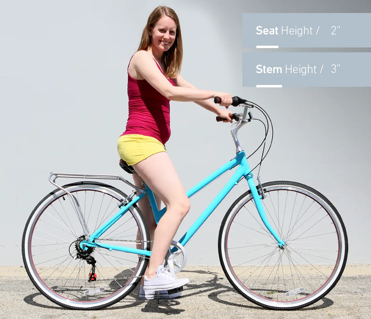 sixthreezero Explore Your Range Women's 3 Speed Commuter Hybrid Bike
