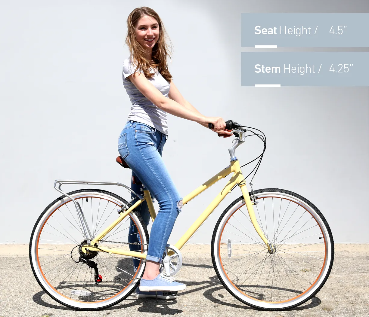 sixthreezero Explore Your Range Women's 3 Speed Commuter Hybrid Bike