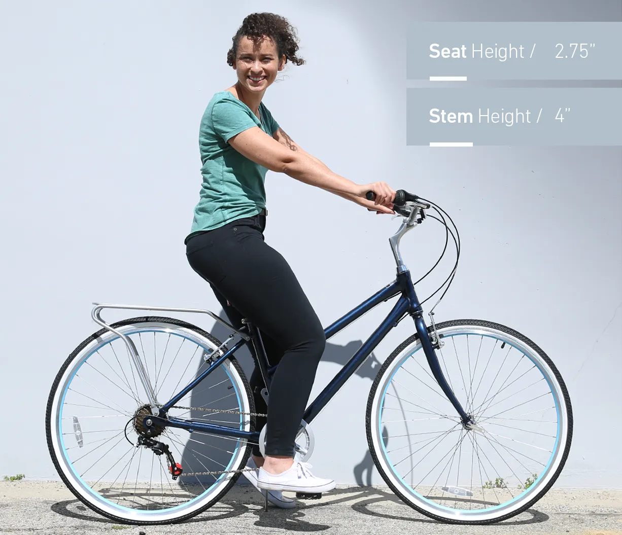 sixthreezero Explore Your Range Women's 3 Speed Commuter Hybrid Bike