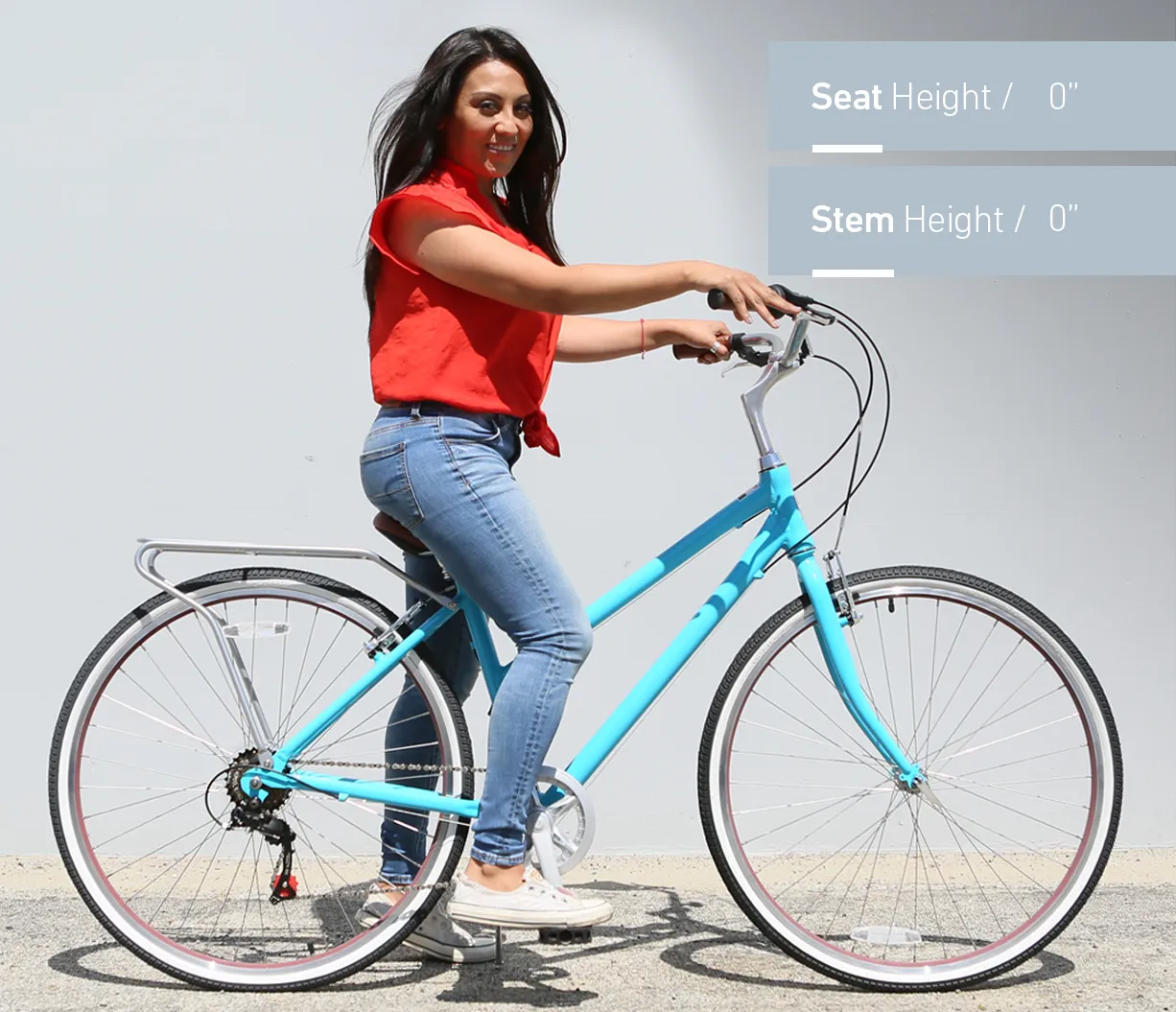 sixthreezero Explore Your Range Women's 3 Speed Commuter Hybrid Bike