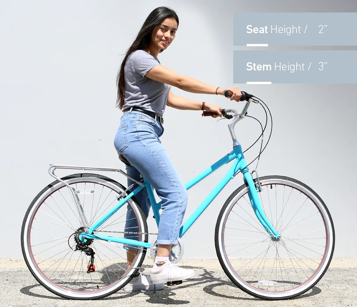 sixthreezero Explore Your Range Women's 3 Speed Commuter Hybrid Bike