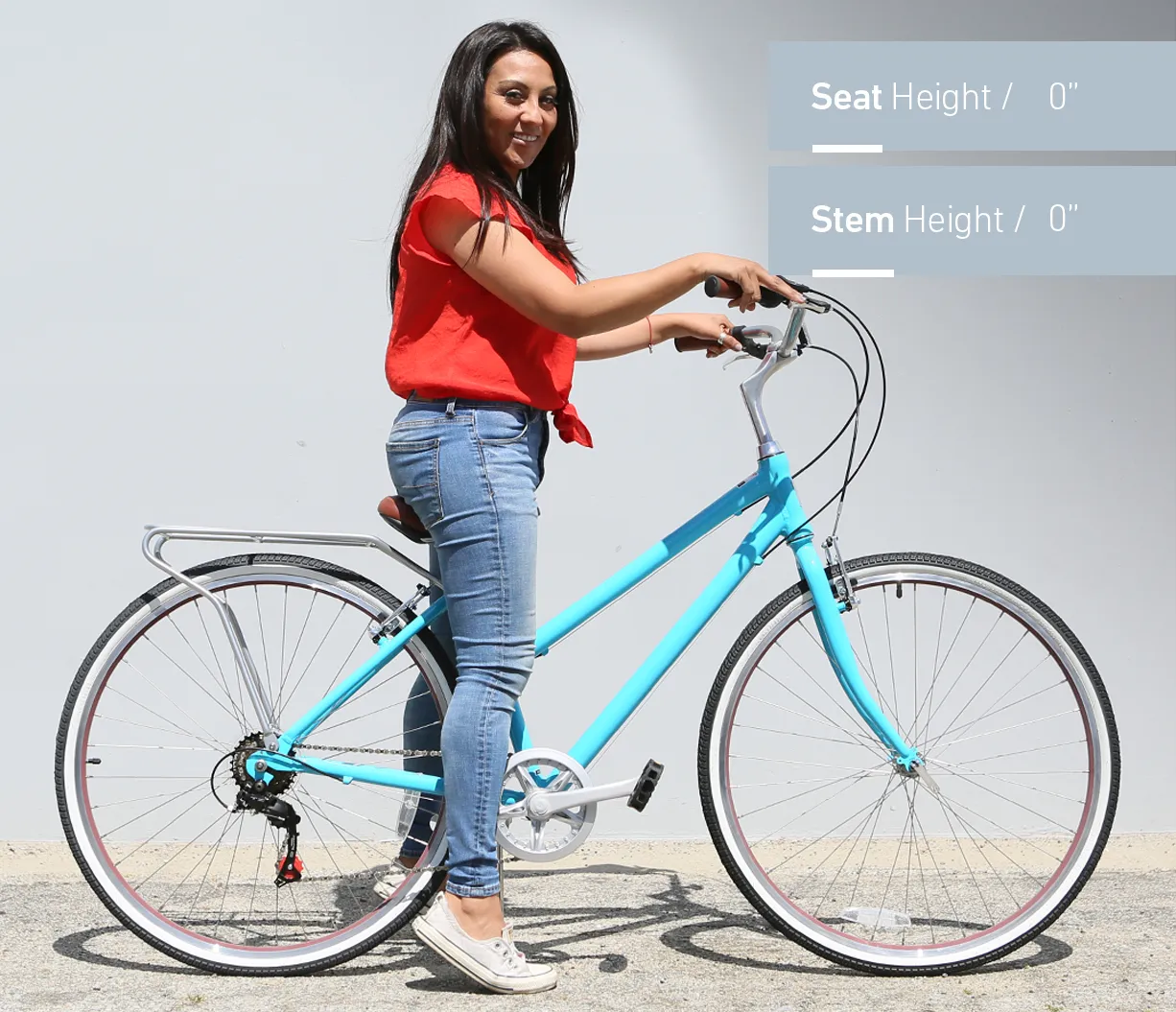 sixthreezero Explore Your Range Women's 3 Speed Commuter Hybrid Bike