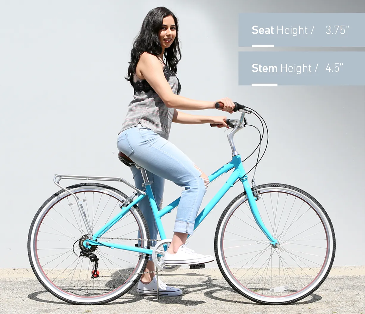 sixthreezero Explore Your Range Women's 3 Speed Commuter Hybrid Bike