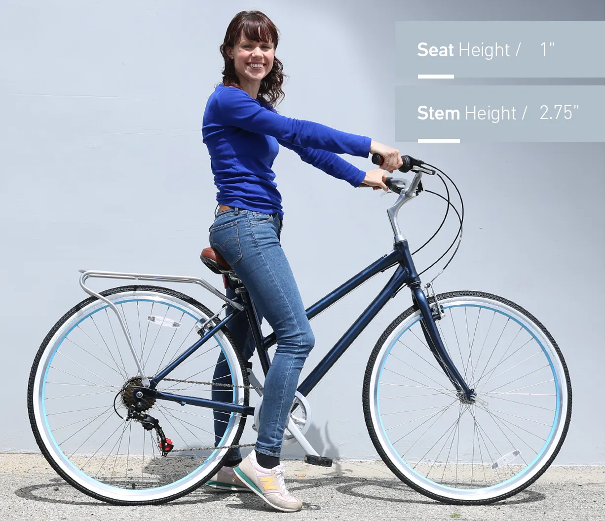 sixthreezero Explore Your Range Women's 3 Speed Commuter Hybrid Bike