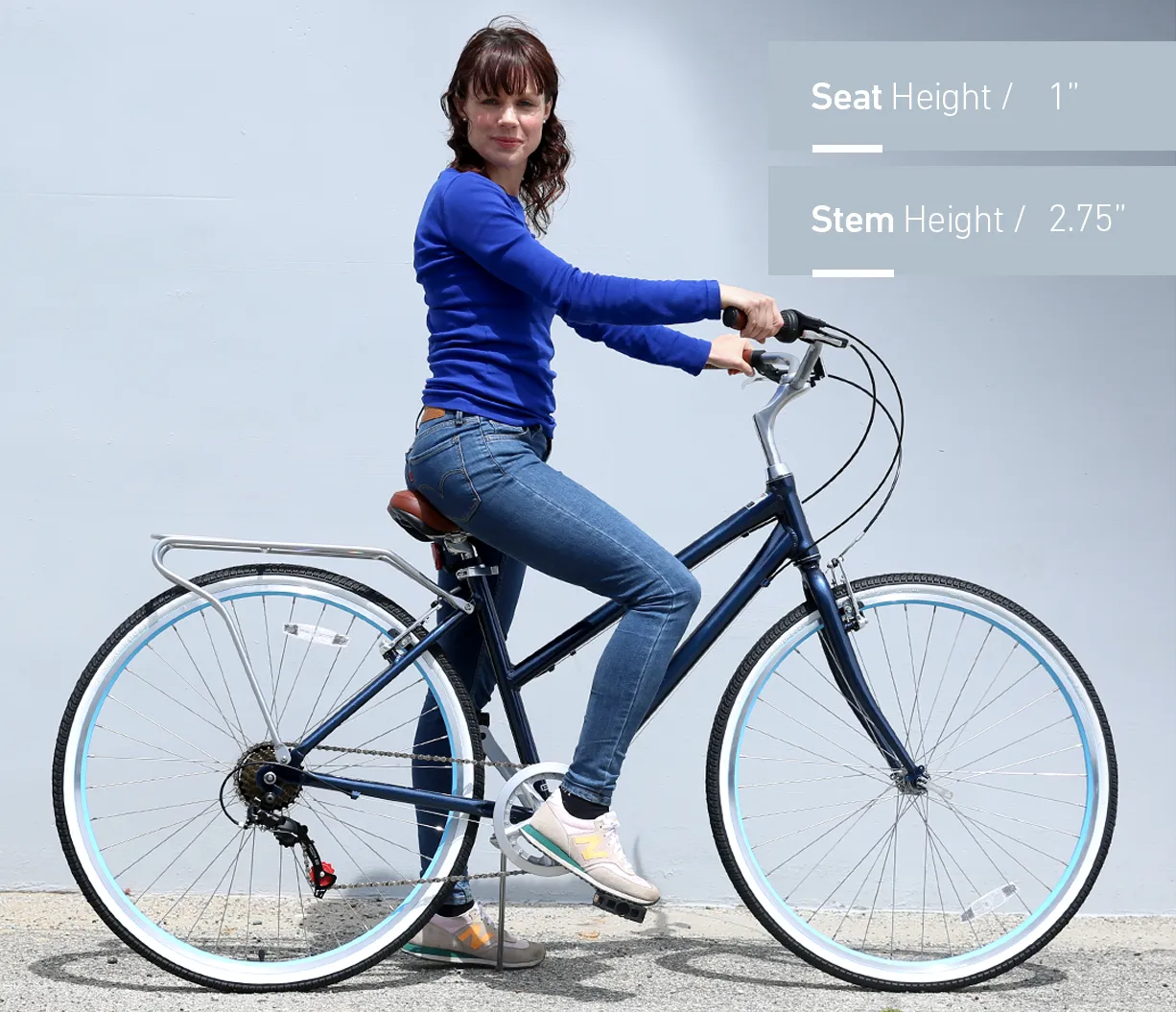 sixthreezero Explore Your Range Women's 3 Speed Commuter Hybrid Bike