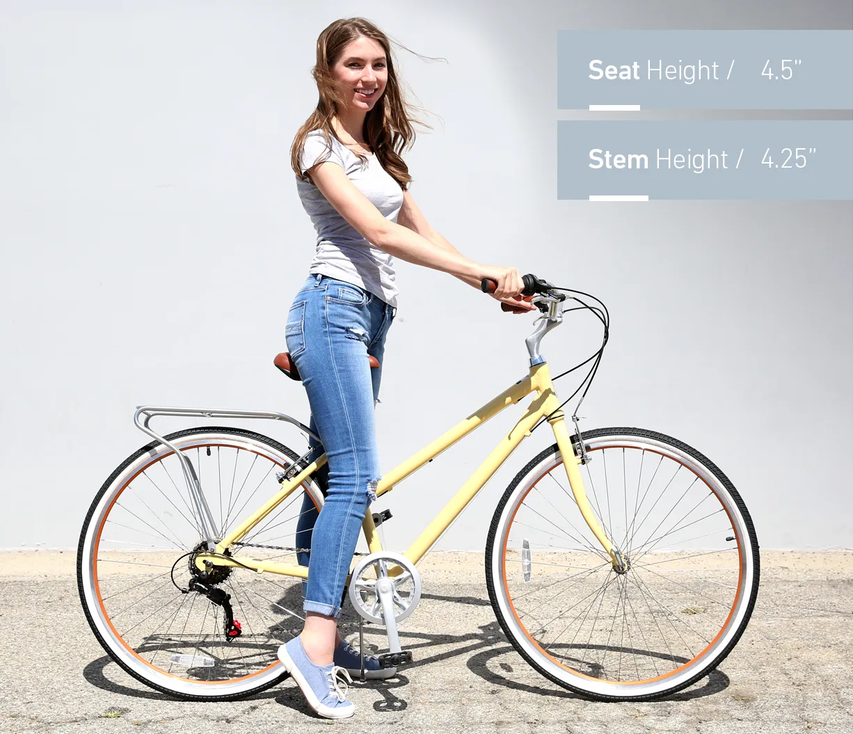 sixthreezero Explore Your Range Women's 3 Speed Commuter Hybrid Bike