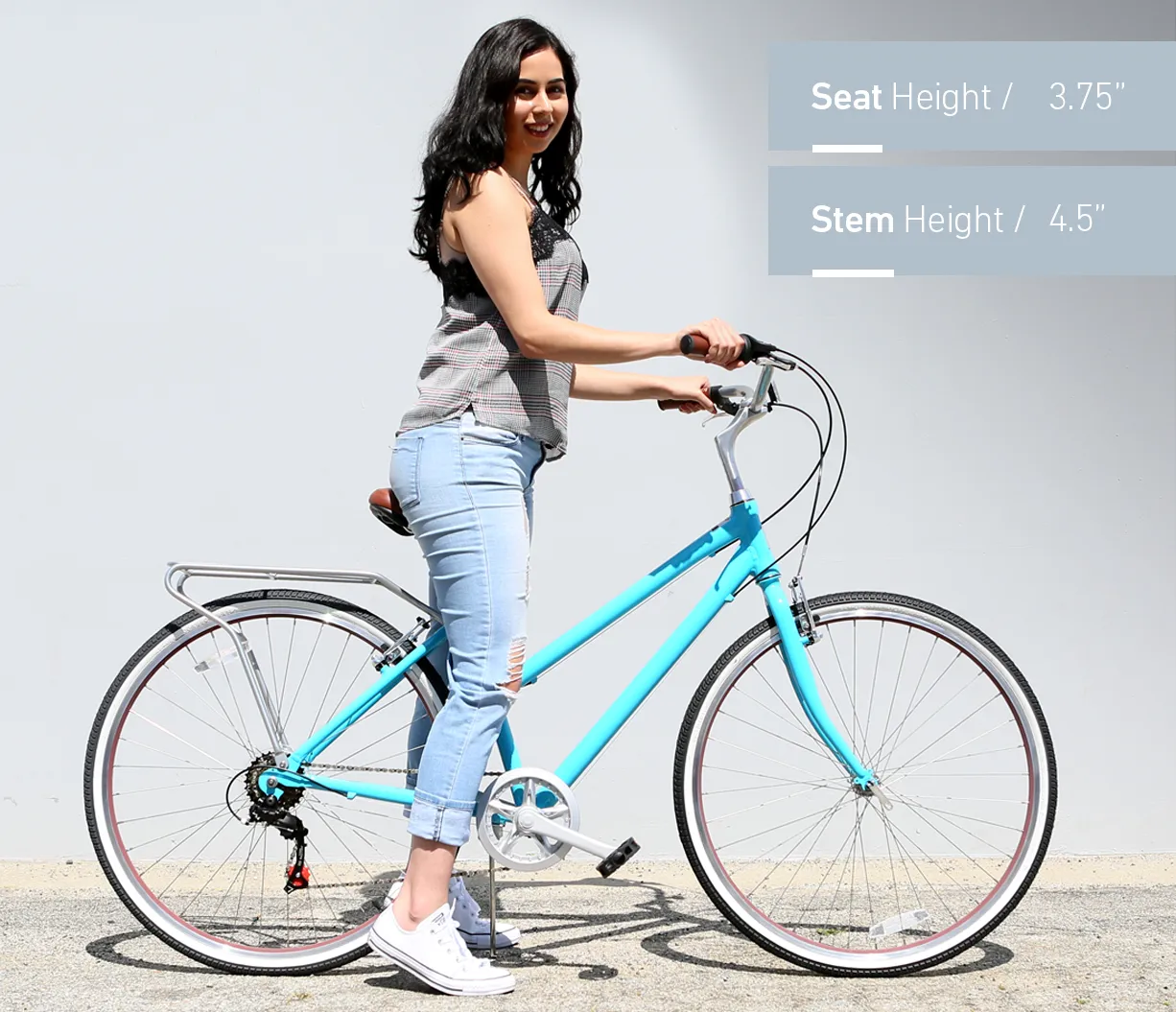 sixthreezero Explore Your Range Women's 3 Speed Commuter Hybrid Bike