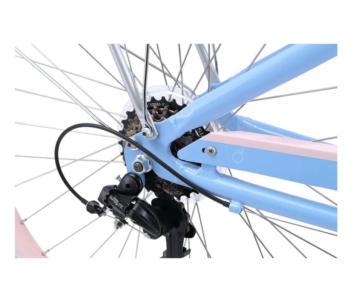 sixthreezero NEW EVRYjourney Women's 26" 7-Speed Speed Step-Through Touring Hybrid Bicycle