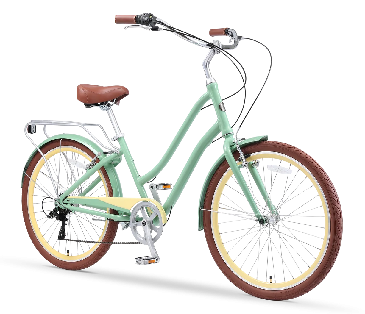 sixthreezero NEW EVRYjourney Women's 26" 7-Speed Speed Step-Through Touring Hybrid Bicycle