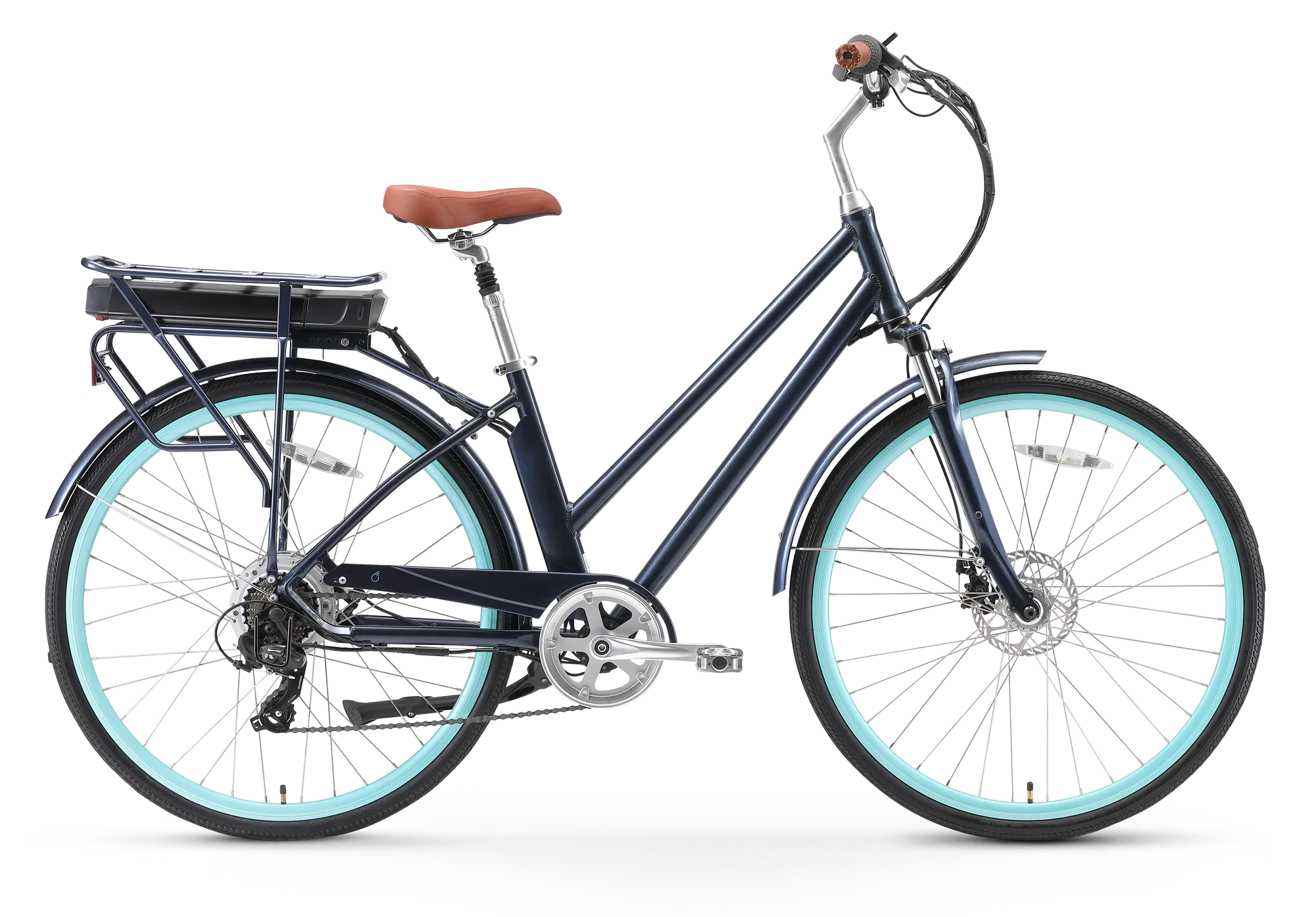 sixthreezero Pave n' Trail Women's 500W 7-Speed Electric Bicycle