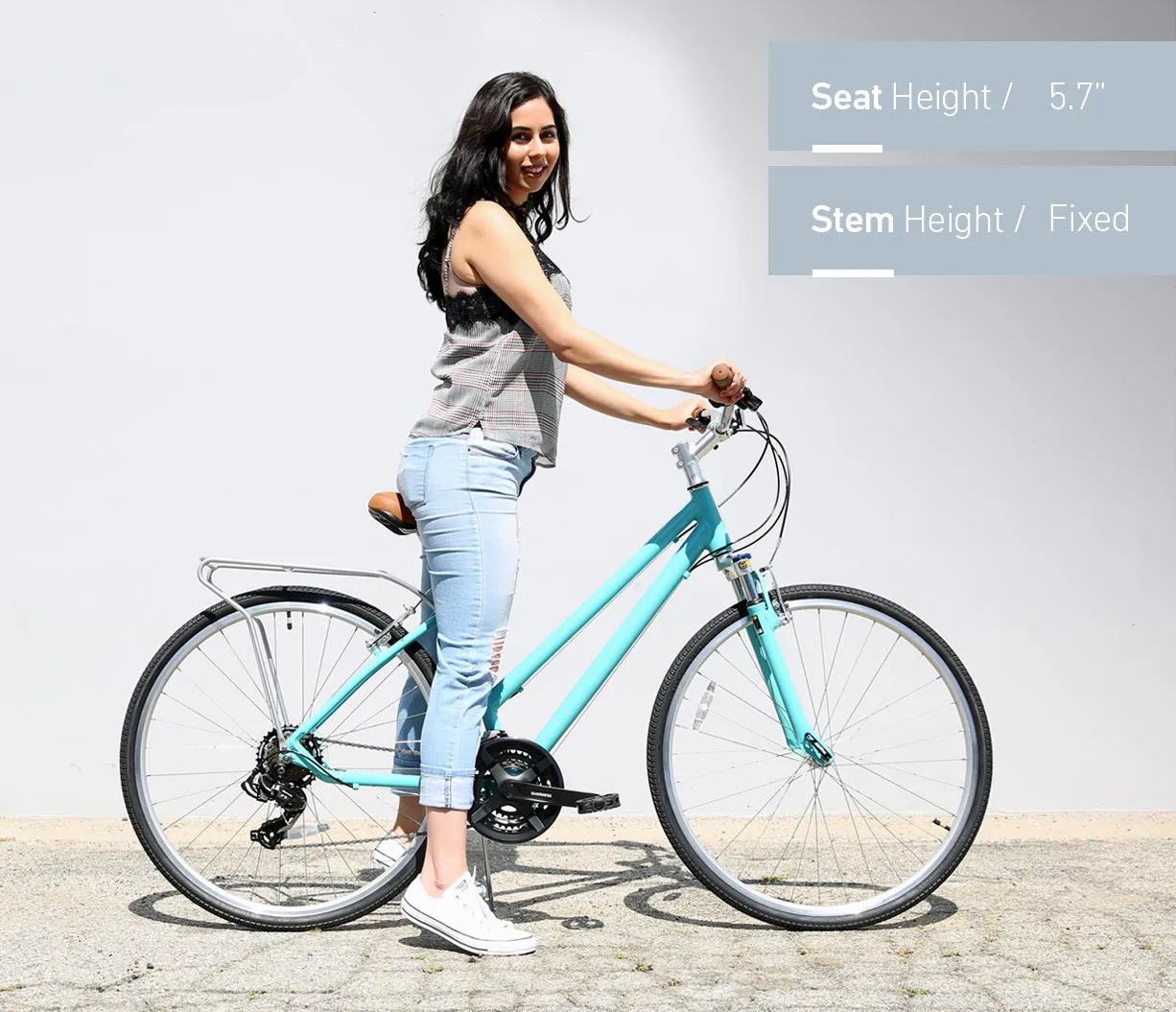 sixthreezero Pave n' Trail Women's 7 Speed Hybrid Bike