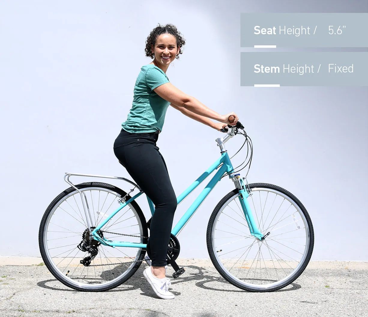 sixthreezero Pave n' Trail Women's 7 Speed Hybrid Bike