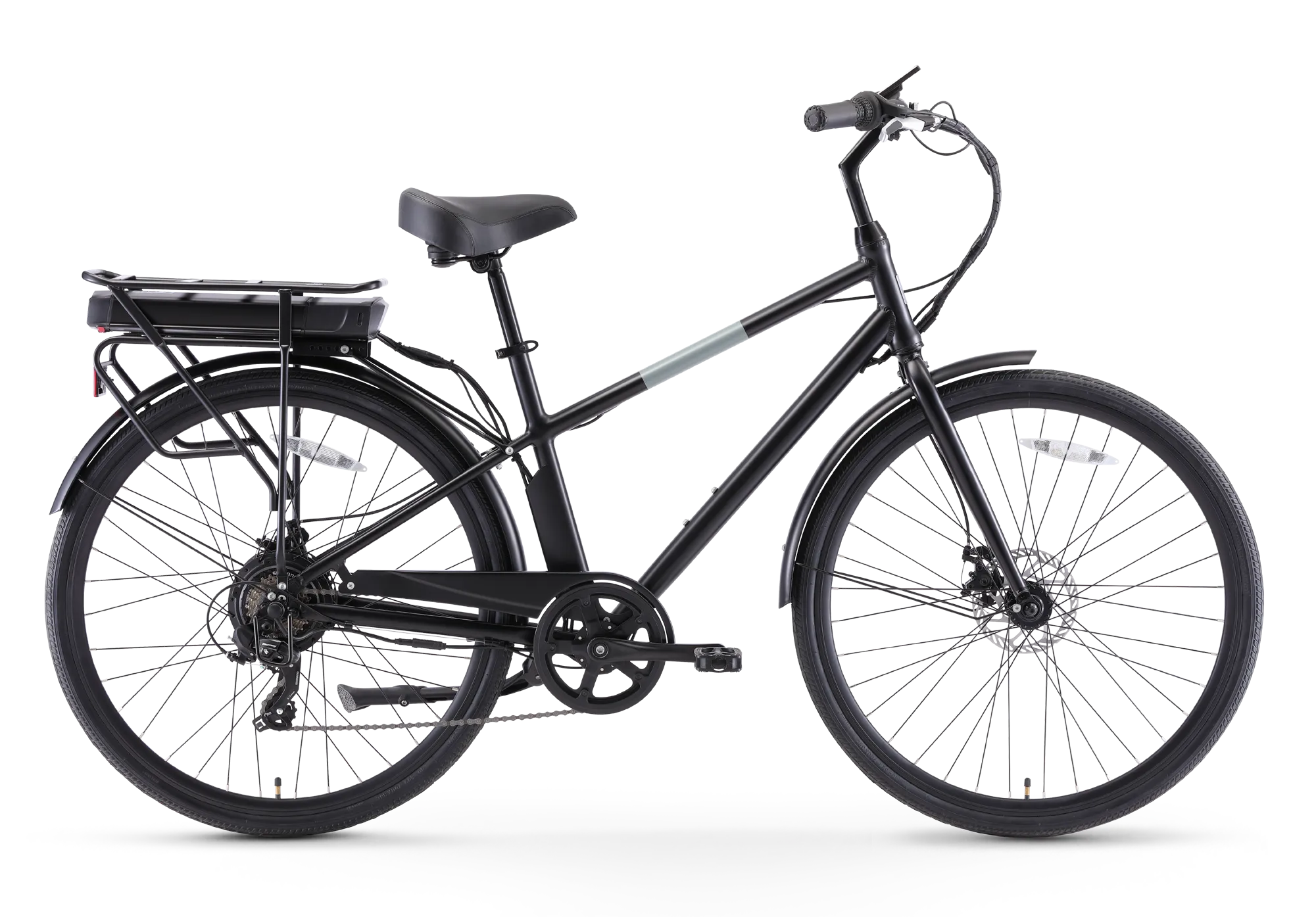 sixthreezero Reach your Destination Men's 500W 7-Speed Electric Bicycle