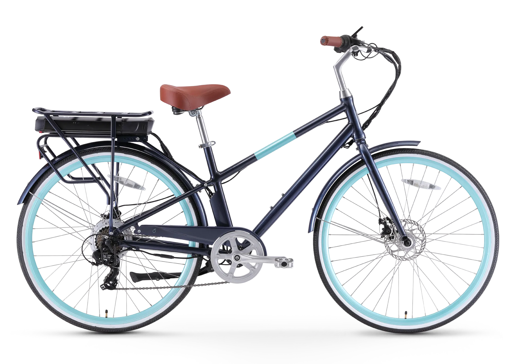 sixthreezero Reach your Destination Women's 500W 7-Speed Electric Bicycle