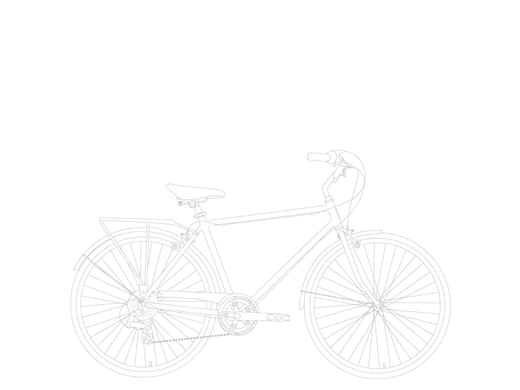 sixthreezero Ride in the Park Men's 3 Speed Touring City Bike with Rear Rack
