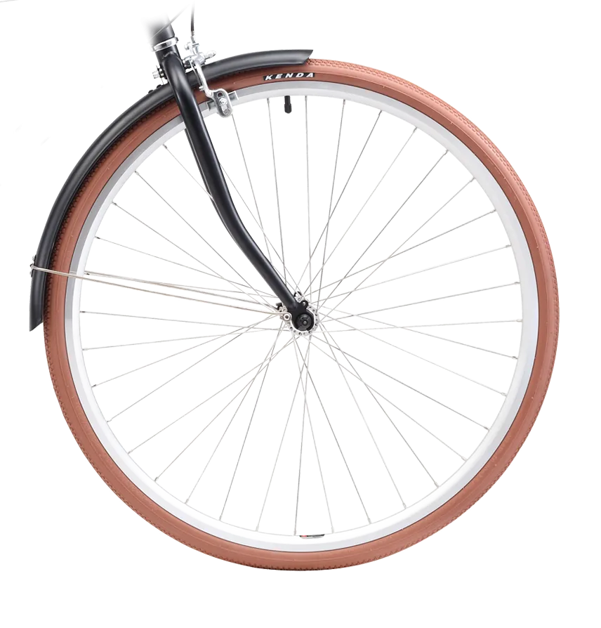 sixthreezero Ride in the Park Men's 3 Speed Touring City Bike with Rear Rack
