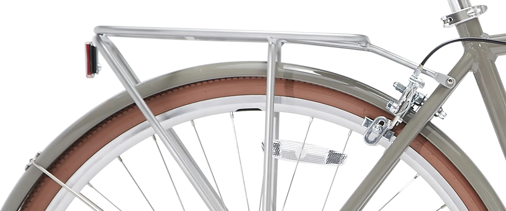 sixthreezero Ride in the Park Men's 3 Speed Touring City Bike with Rear Rack