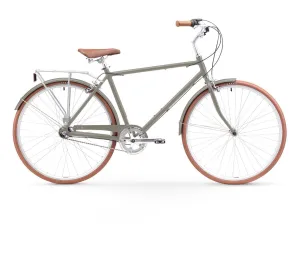 sixthreezero Ride in the Park Men's 3 Speed Touring City Bike with Rear Rack