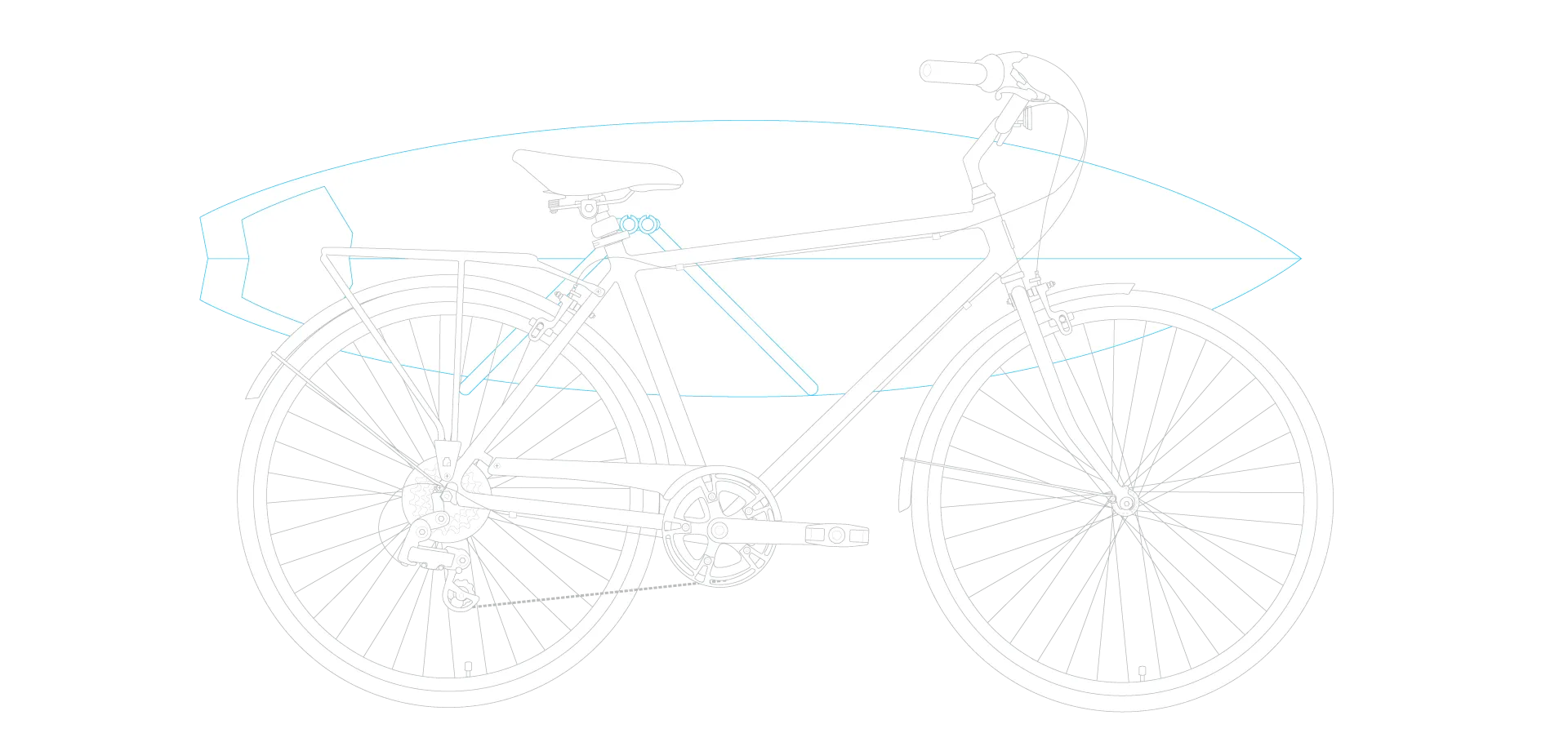 sixthreezero Ride in the Park Men's 7-Speed Consistent City Commuter Bike