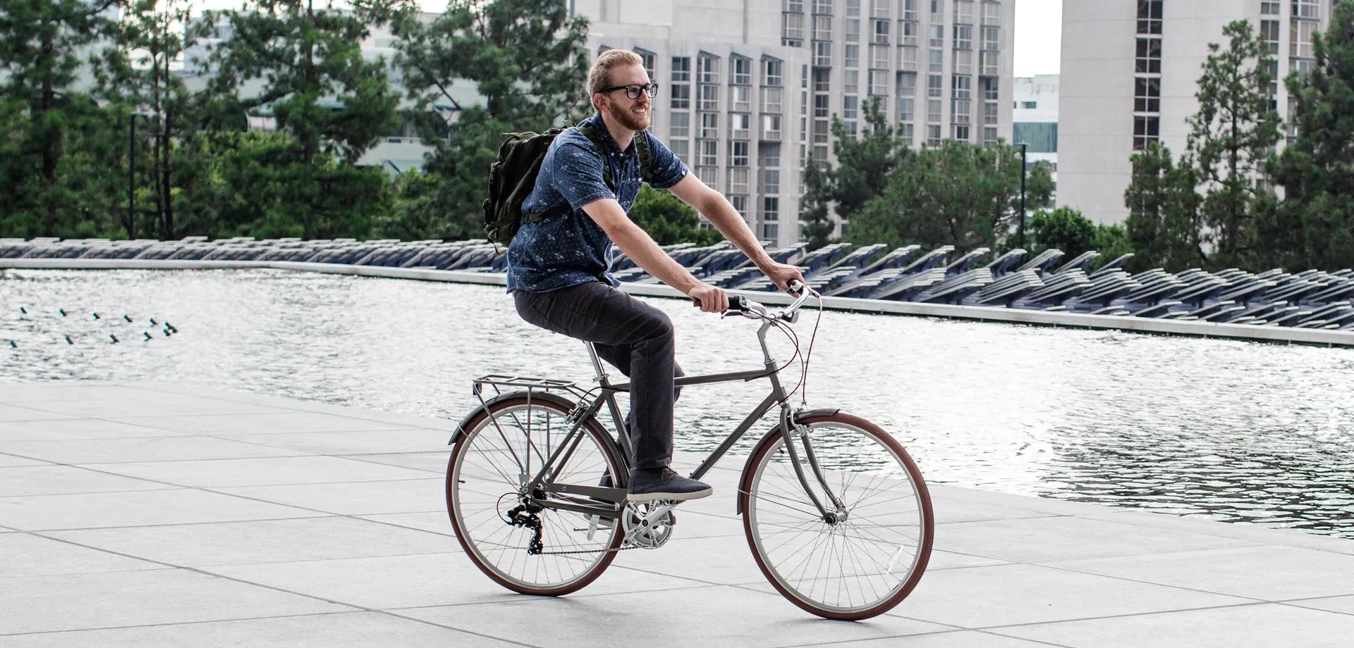 sixthreezero Ride in the Park Men's 7-Speed Consistent City Commuter Bike