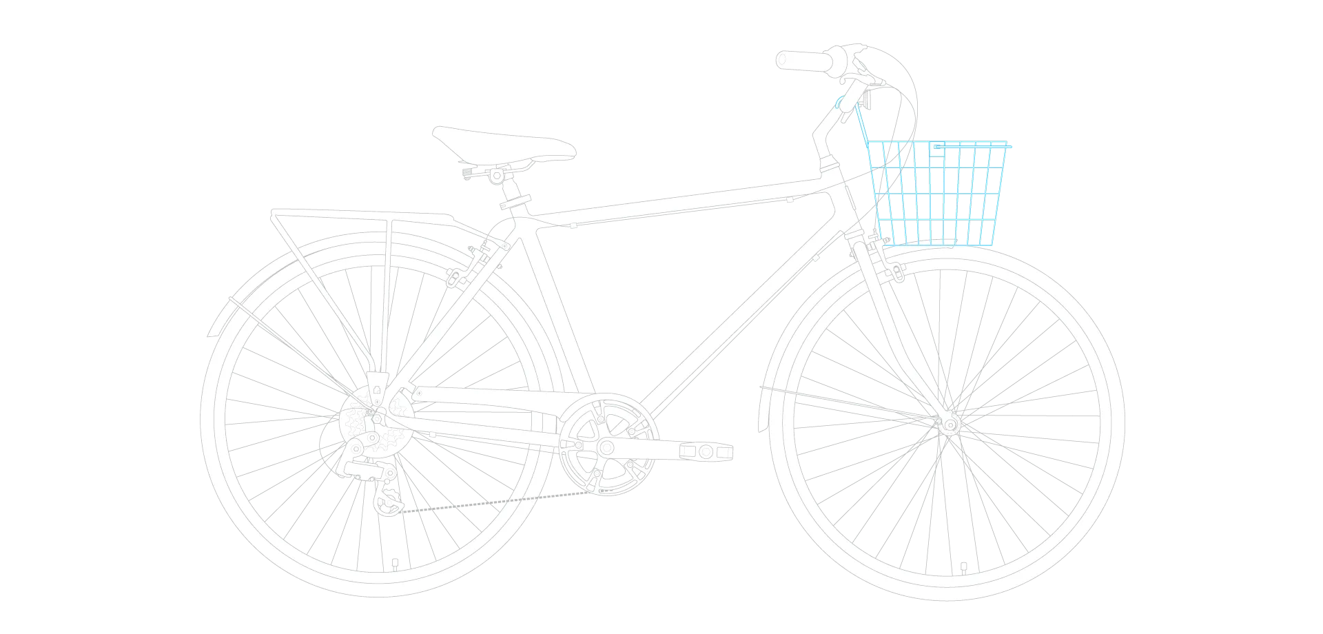 sixthreezero Ride in the Park Men's 7-Speed Consistent City Commuter Bike