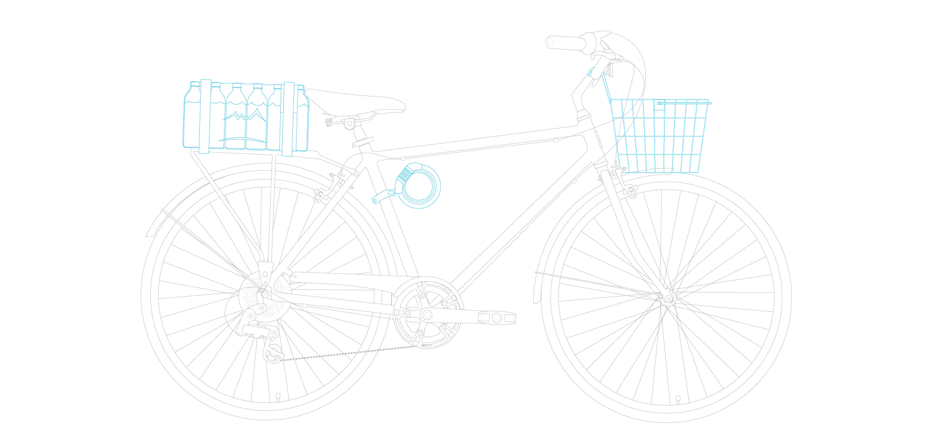 sixthreezero Ride in the Park Men's 7-Speed Consistent City Commuter Bike