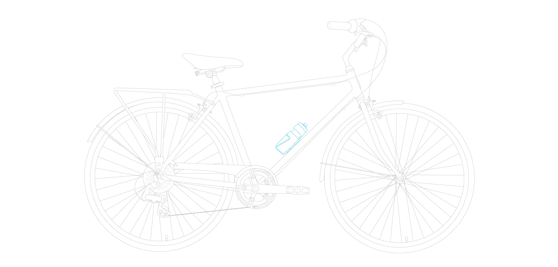 sixthreezero Ride in the Park Men's 7-Speed Consistent City Commuter Bike