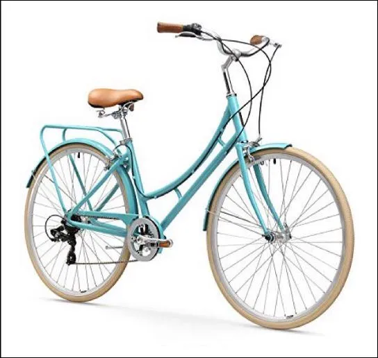 sixthreezero Ride in the Park Women's 3 Speed Touring City Bike with Rear Rack