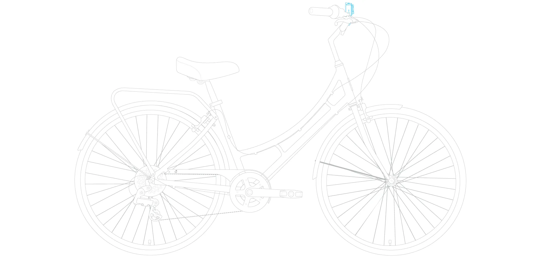 sixthreezero Ride in the Park Women's 3 Speed Touring City Bike with Rear Rack