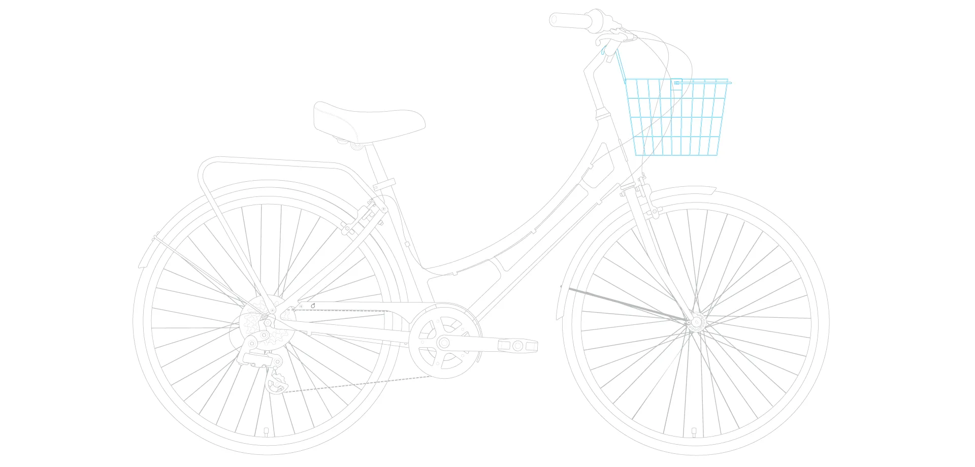sixthreezero Ride in the Park Women's 3 Speed Touring City Bike with Rear Rack