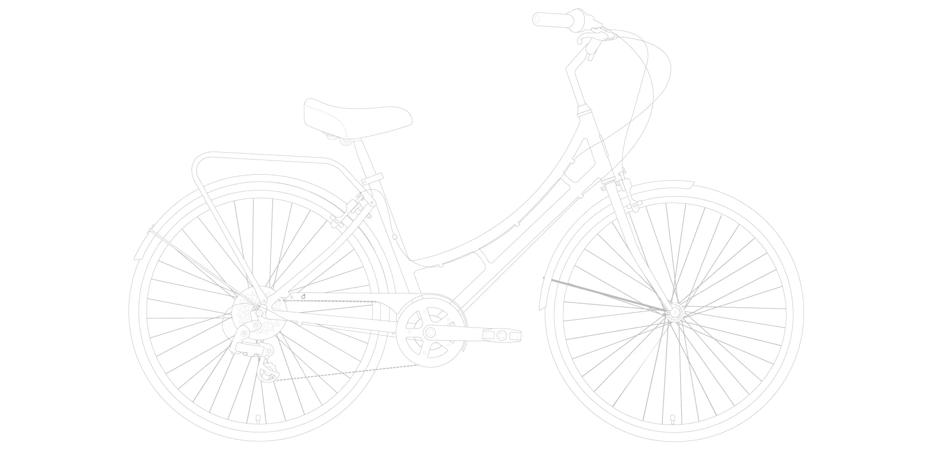 sixthreezero Ride in the Park Women's 3 Speed Touring City Bike with Rear Rack
