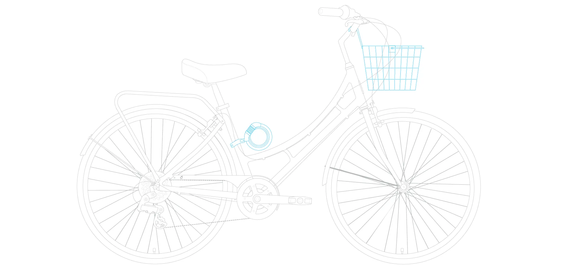 sixthreezero Ride in the Park Women's 3 Speed Touring City Bike with Rear Rack