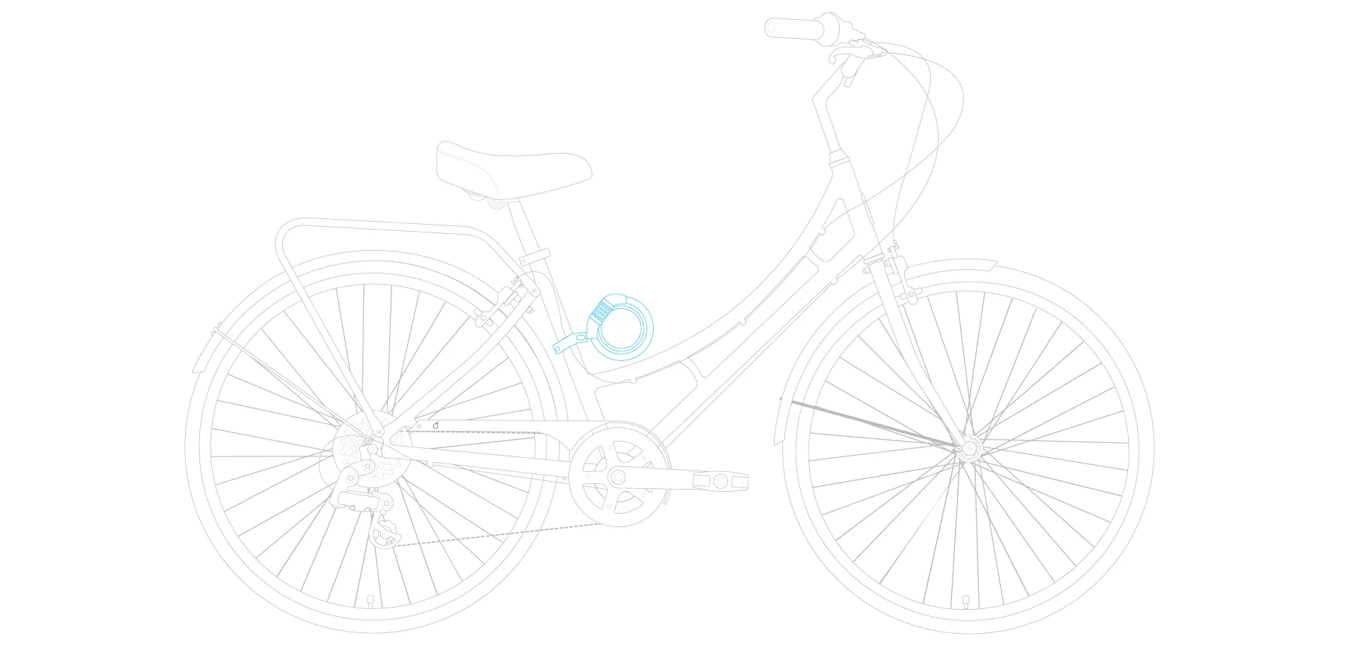 sixthreezero Ride in the Park Women's 3 Speed Touring City Bike with Rear Rack