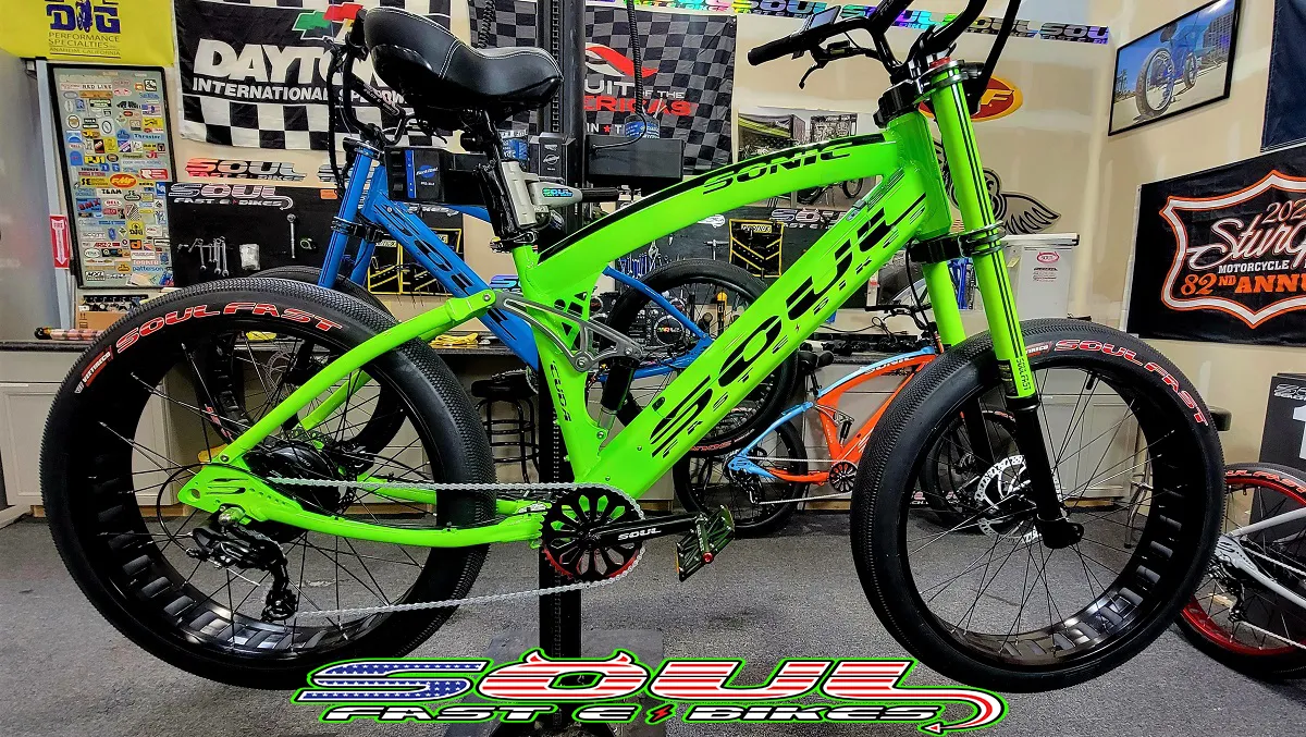 Soul Fast E-Bikes Cuda Pro Full Suspension 52V 1500 Electric Bike 2025