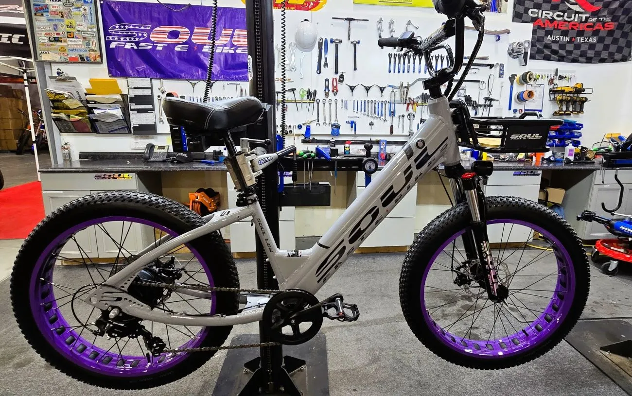 Soul Fast E-Bikes Soul Low 24" Ladies Electric Bikes 2025