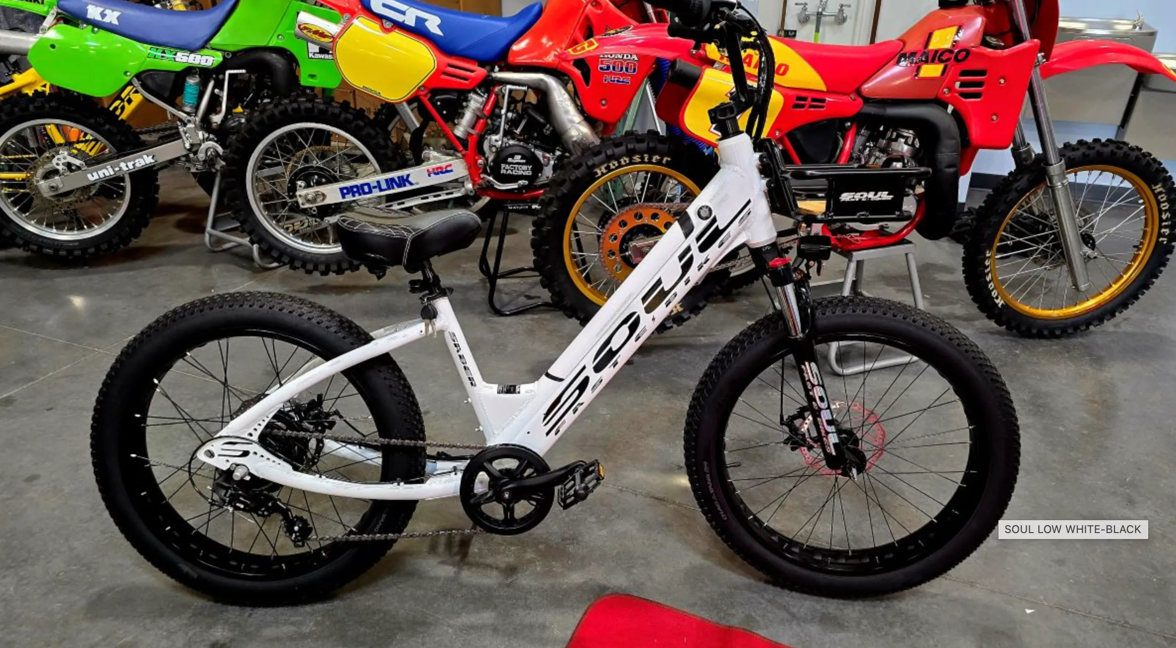 Soul Fast E-Bikes Soul Low PRO  24" Ladies Electric Bikes 2025