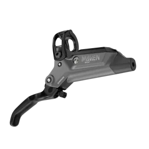 SRAM Maven Bronze Disc Brake and Lever - Front, Post Mount, 4-Piston, Aluminum Lever, SS Hardware, Blast Dark Polar, A1